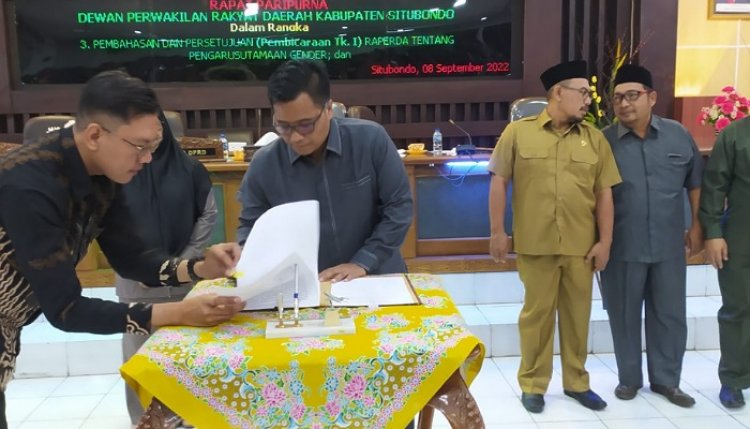 DPRD Bersama Pemkab Situbondo Sahkan Dana Cadangan dan PAPBD Tahun 2022